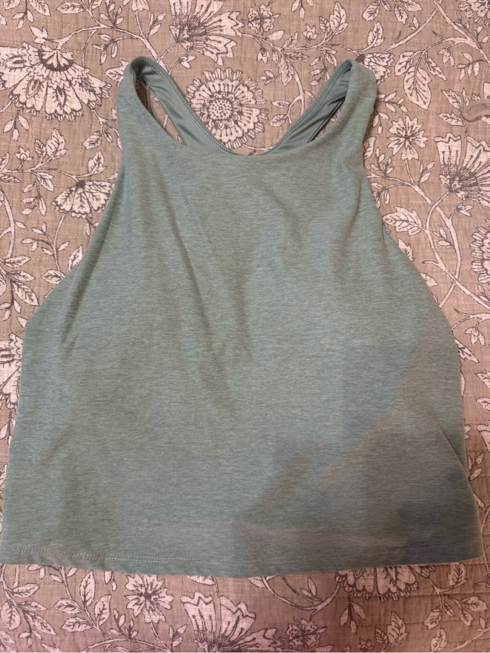 Jockey Light Sage Green Racerback Tank